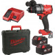 Дриль-шуруповерт Milwaukee M18 BLPDRC-402C + 2 акумулятори