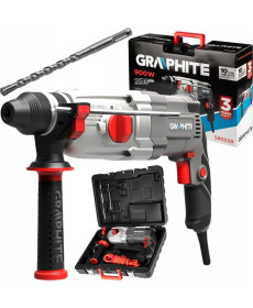 Młotowiertarka Graphite 58G539 MŁOTOWIERTARKA SDS+ 900W, WALIZKA GRAPHITE