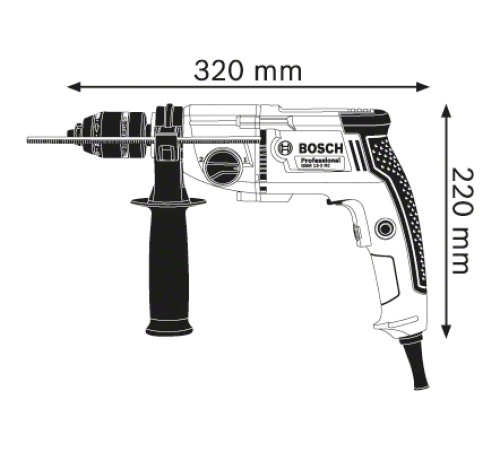 Дриль мережева Bosch GBM 13-2 RE 750Вт