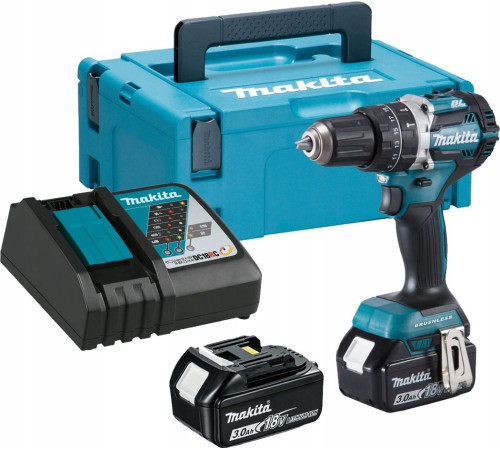 Акумуляторний дриль-шуруповерт Makita DHP484RFJ 18 В 2 х 3 Ач