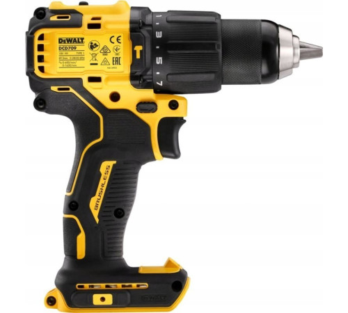 Акумуляторна дриль-шуруповерт Dewalt DCD709N-XJ 18В