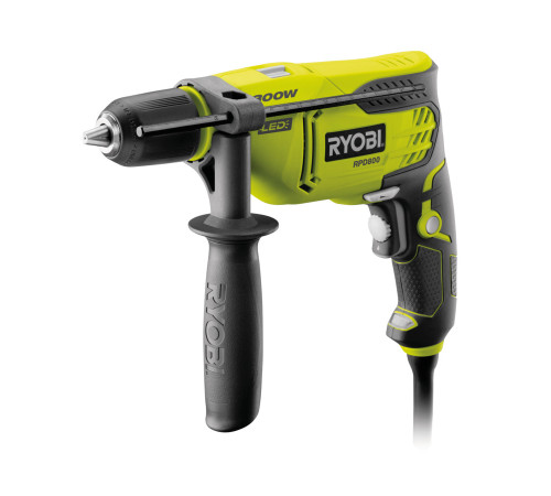 Ударний дриль мережевий Ryobi RPD800-K 800Вт