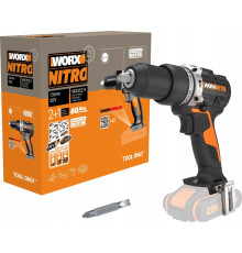 Акумуляторний дриль-шуруповерт, безщітковий Worx WX352.9 20V