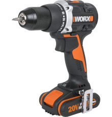 Акумуляторний дриль-шуруповерт, безщіточний Worx WX102 20V 60Nm 13mm