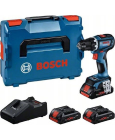 Акумуляторна дриль-шуруповерт Bosch GSR 18V-90, 64/36Nm 3x4.0Ah PROCORE LB ...