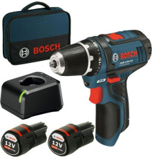 Акумуляторний дриль-шуруповерт Bosch GSR 12V-15 12 V 2 x 2 Ah