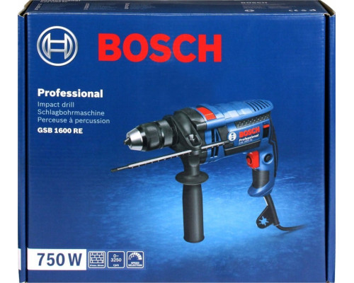 Ударна дриль Bosch 750 Вт GSB 1600 - ХІД