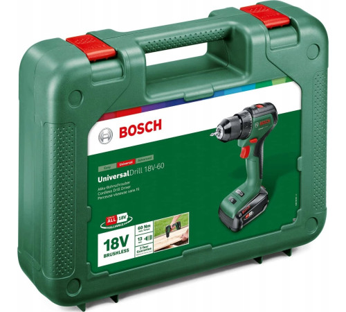 Акумуляторна дриль-шуруповерт Bosch UniversalDrill 18V-60