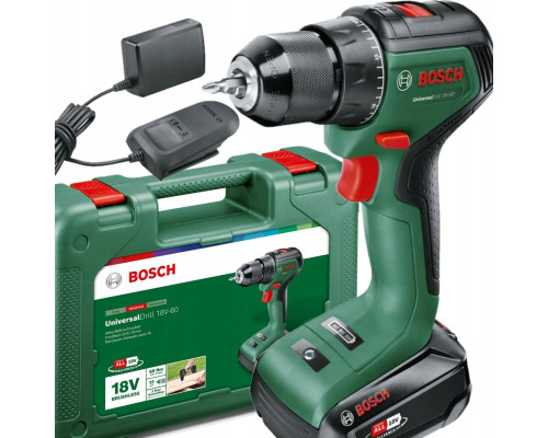 Акумуляторна дриль-шуруповерт Bosch UniversalDrill 18V-60