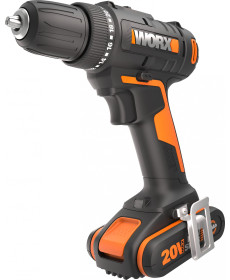 Акумуляторний дриль-шуруповерт Worx WX100 20 В 1 х 2 Ач