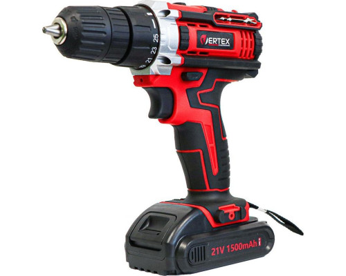 Дриль шуруповерт Vertex VERTEX Screwdriver 21V / 2x1.5Ah КЕЙС