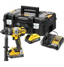 Акумуляторний дриль-шуруповерт Dewalt 18v xr з стегнами. 2x5ah ps