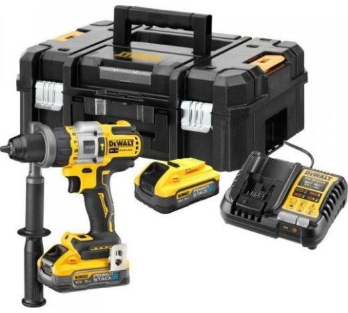 Акумуляторний дриль-шуруповерт Dewalt 18v xr з стегнами. 2x5ah ps