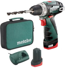 Акумуляторний дриль-шуруповерт Metabo PowerMaxx BS 10,8 В 1 х 2 Ач