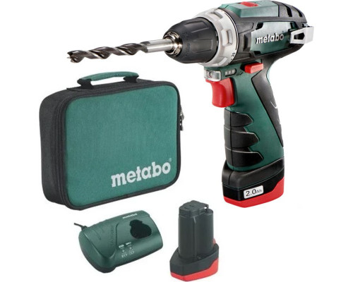 Акумуляторний дриль-шуруповерт Metabo PowerMaxx BS 10,8 В 1 х 2 Ач