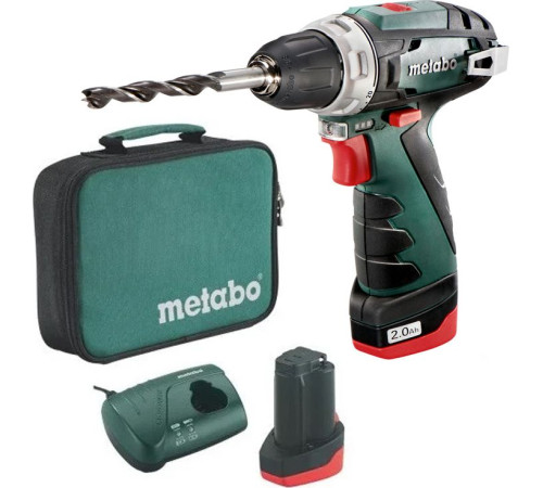 Акумуляторний дриль-шуруповерт Metabo PowerMaxx BS 10,8 В 1 х 2 Ач