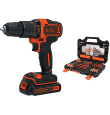 Акумуляторний дриль-шуруповерт Black&Decker 18 В 1 х 1,5