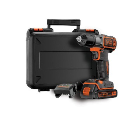 Акумуляторний дриль-шуруповерт Black&Decker 18 В 1 х 1,5