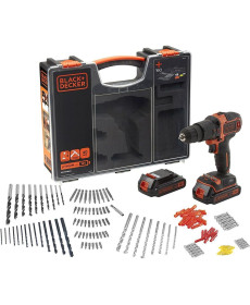 Акумуляторний дриль-шуруповерт Black&Decker 18 В 2 х 1,5 Ач