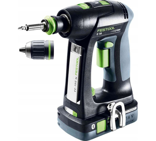 Акумуляторний дриль-шуруповерт Festool FESTOOL C 18 HPC 4.0 I-Set