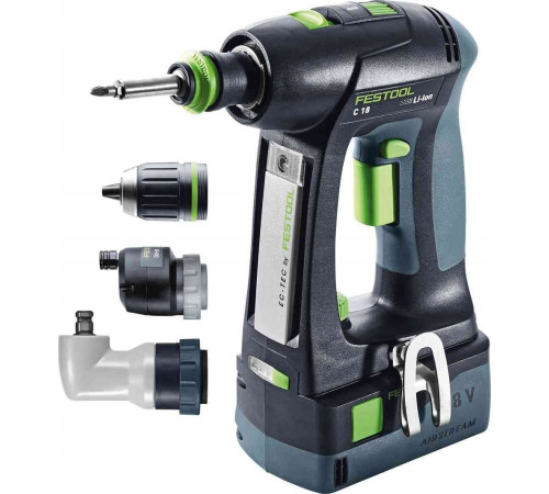 Акумуляторний дриль-шуруповерт Festool FESTOOL C 18 HPC 4.0 I-Set