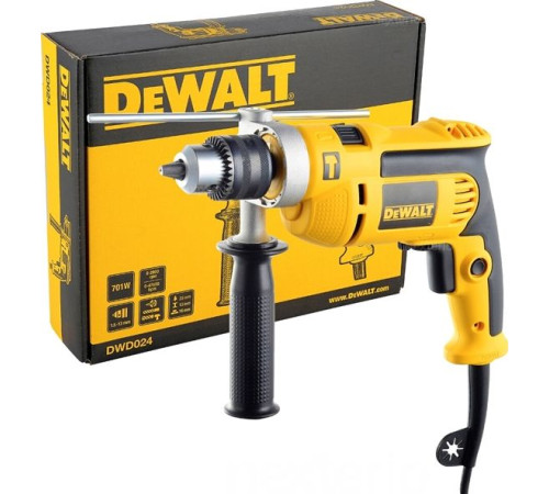 Ударна дриль Dewalt DWD024 650Вт