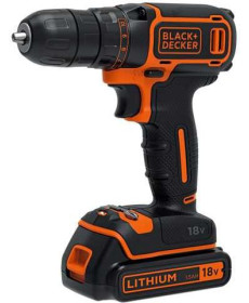 Акумуляторний дриль-шуруповерт Black&Decker 18 В 2 х 1,5 Ач