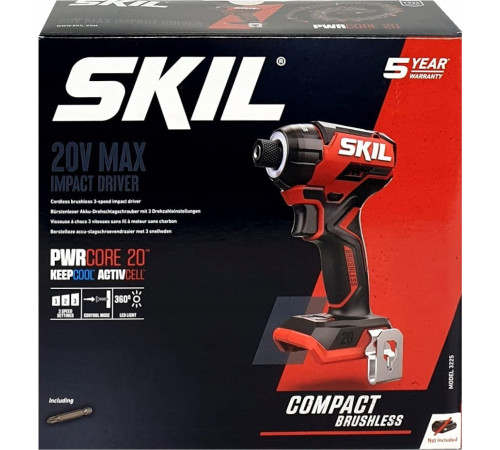 Акумуляторна дриль-шуруповерт Sourcing 20V BL COMBI DRILL DRIVER 3075CA