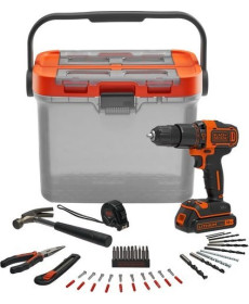 Акумуляторний диль-шуруповерт Black&Decker BCKSB05 18 В 1 х 1,5