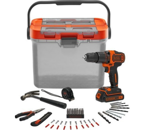 Акумуляторний диль-шуруповерт Black&Decker BCKSB05 18 В 1 х 1,5