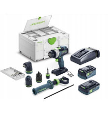 Акумуляторний дриль-шуруповерт Festool FT.UD SCREWDRIVER TPC 18/4 5.0/4.0 I-SET/XL 