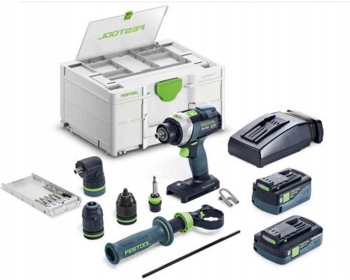 Акумуляторний дриль-шуруповерт Festool FT.UD SCREWDRIVER TPC 18/4 5.0/4.0 I-SET/XL