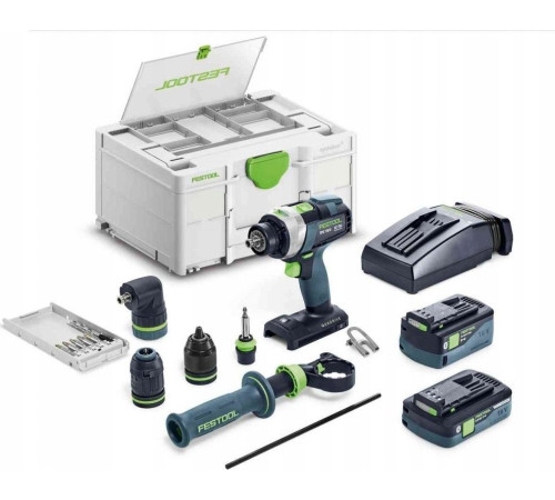 Акумуляторний дриль-шуруповерт Festool FT.UD SCREWDRIVER TPC 18/4 5.0/4.0 I-SET/XL