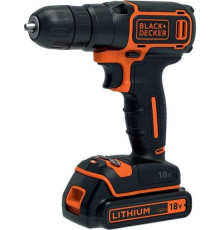 Акумуляторний дриль-шуруповерт Black&Decker BDCD18 18 В 1 х 1,5 Ач 