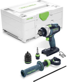 Акумуляторний дриль-шуруповерт Festool Quadrive TDC 18/4 I-Basic (без акумулятора)