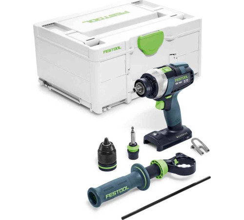 Акумуляторний дриль-шуруповерт Festool Quadrive TDC 18/4 I-Basic (без акумулятора)