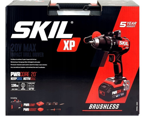 Акумуляторний дриль-шуруповерт Sourcing 3085XP 20V BL COMBI DRILL