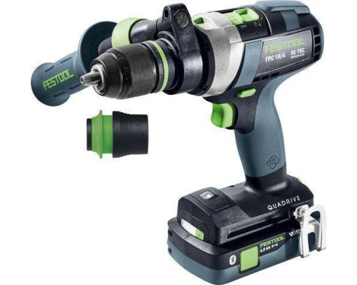 Акумуляторний дриль-шуруповерт Festool Quadrive TPC 18/4 5.2/4.0 I-Plus 18 В 2 x 4 / 5.2 Ah