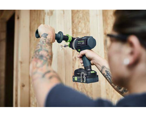 Акумуляторний дриль-шуруповерт Festool Quadrive TPC 18/4 5.2/4.0 I-Plus 18 В 2 x 4 / 5.2 Ah