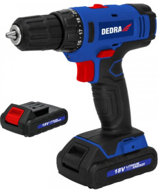 Акумуляторний дриль-шуруповерт Dedra DED7880B 18 В 2 х 1,5 Аг