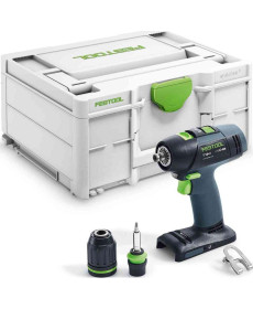 Акумуляторний дриль-шуруповерт Festool T 18+3 18 V