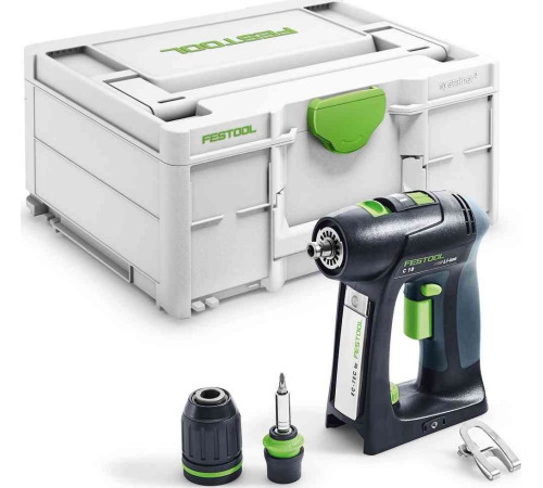 Акумуляторний дриль-шуруповерт Festool C 18-BASIC 18 В 1 х акумулятор 4 Ач