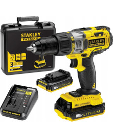 Акумуляторний дриль-шуруповерт Stanley FATMAX FMC625D2 18V 2x2.0Ah