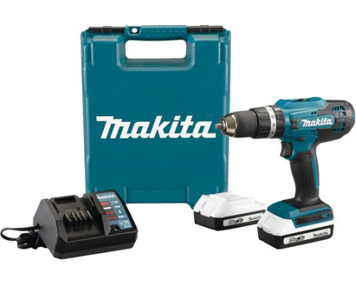 Акумуляторний дриль/шуруповерт Makita HP488DWAE 18 В 2 х 2 Ач акумулятор