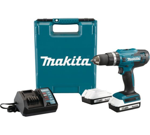 Акумуляторний дриль/шуруповерт Makita HP488DWAE 18 В 2 х 2 Ач акумулятор