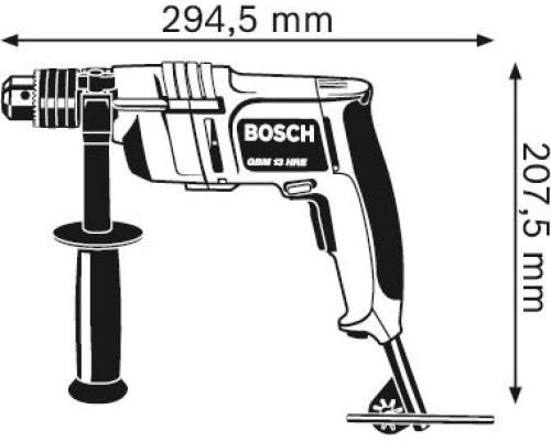 Ударний дриль мережевий Bosch 550Вт