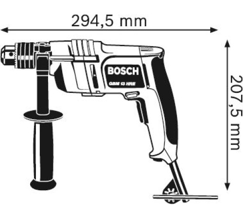 Ударний дриль мережевий Bosch 550Вт