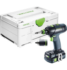 Акумуляторний дриль-шуруповерт Festool T 18+3 Basic  18 V