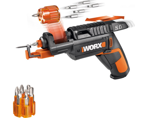 Акумуляторний шуруповерт Worx WX255 4V