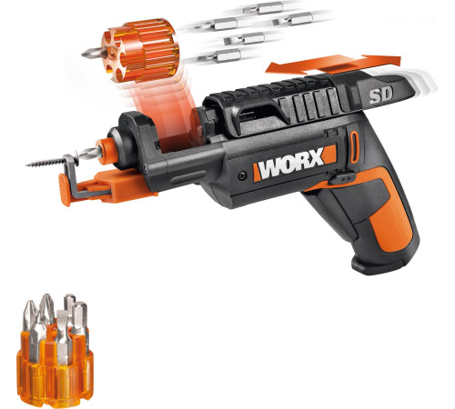 Акумуляторний шуруповерт Worx WX255 4V